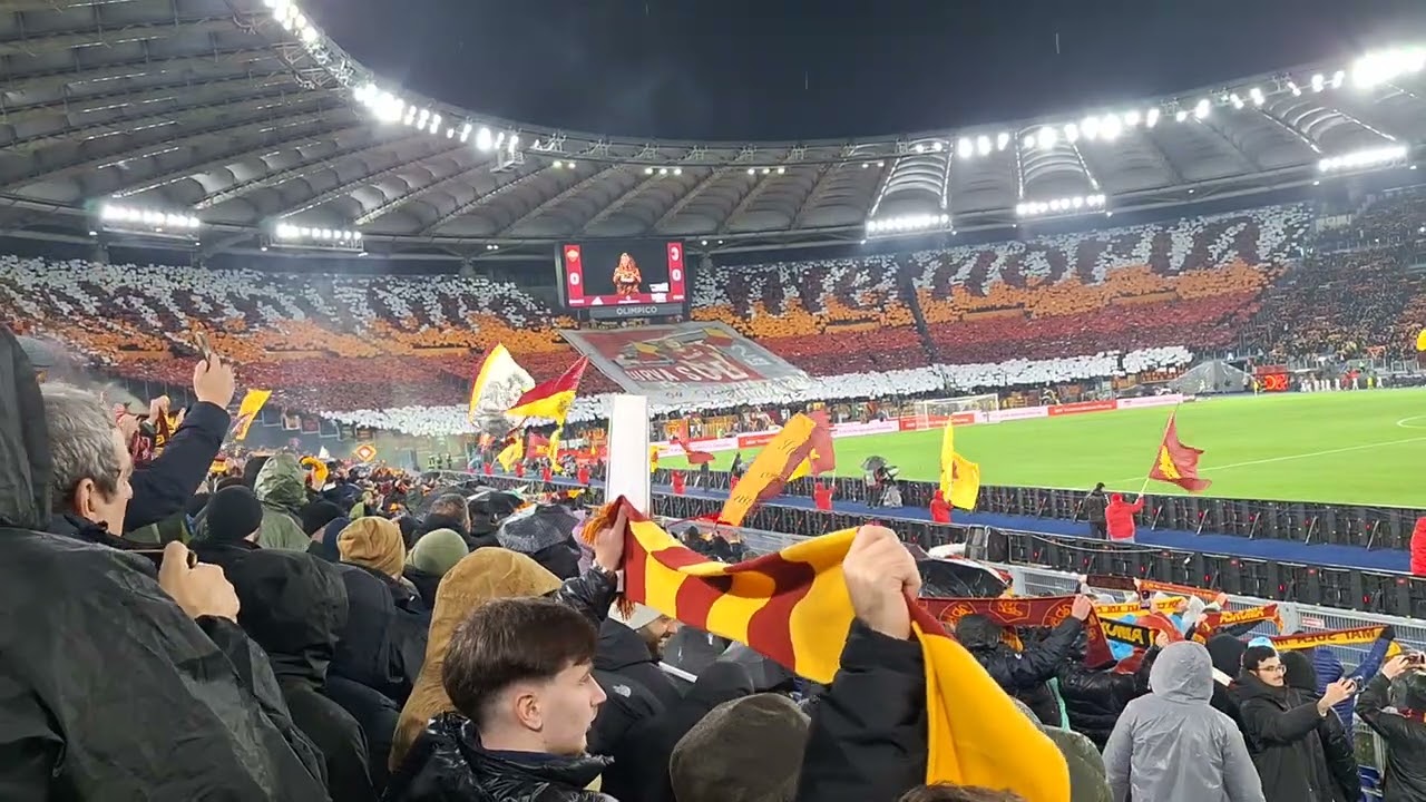 Roma Milan 1-1 25/01/26 inno Roma Roma 