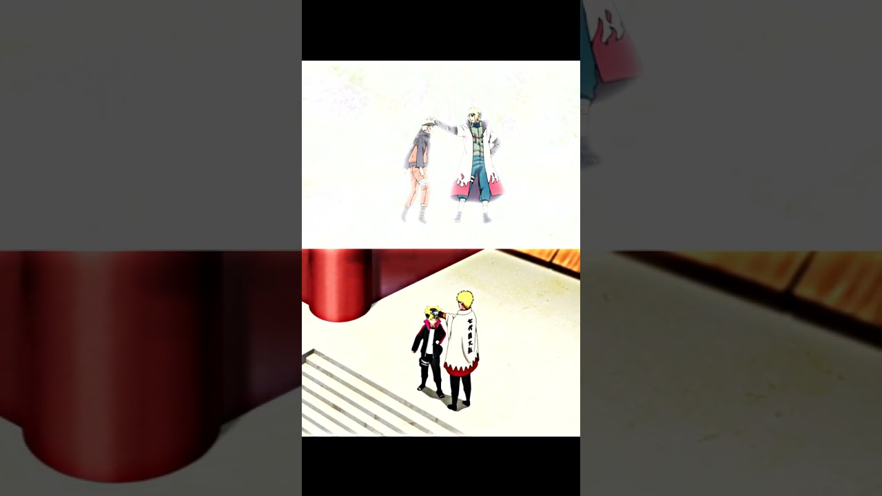 Like father like son 💙❤️.#Minato #Naruto #Boruto.