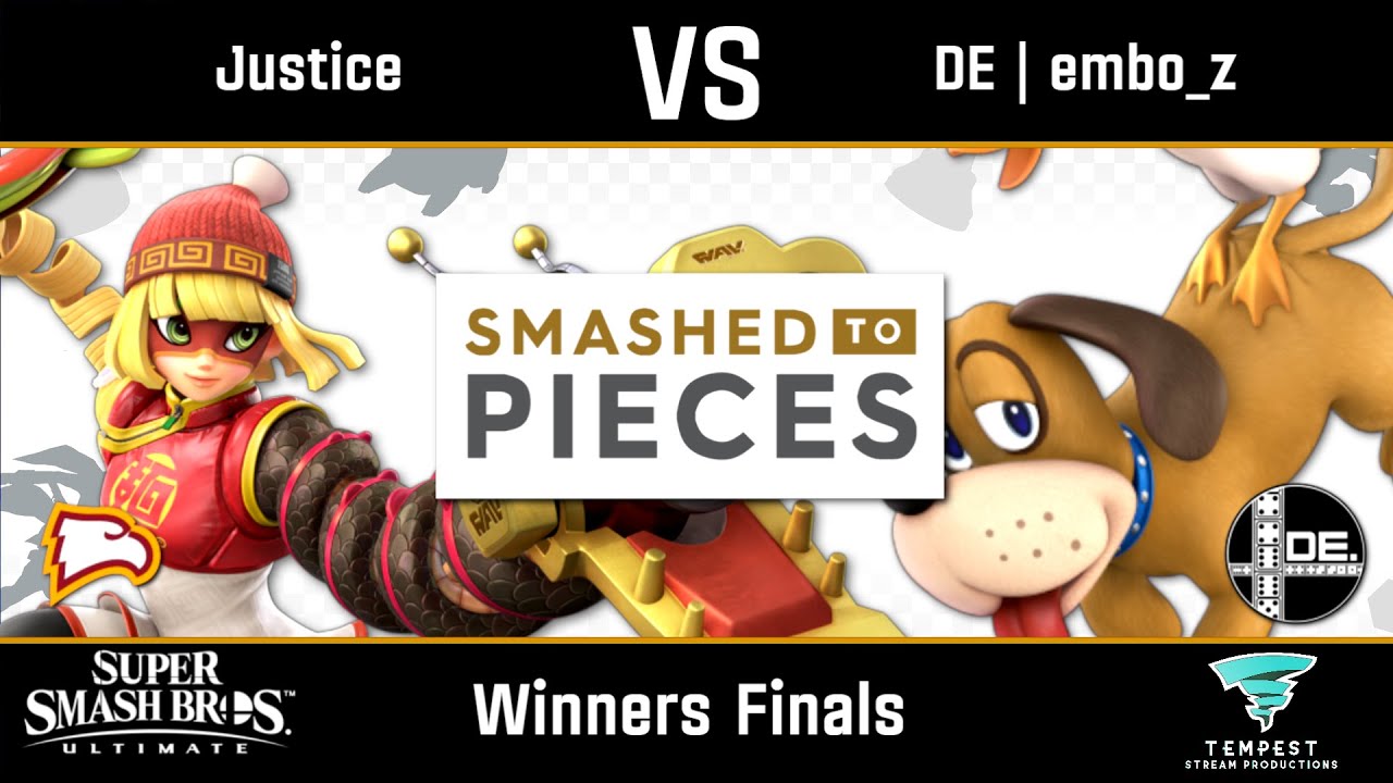 Justice (Min-Min) vs DE | embo_z (Duck Hunt) - Ultimate Winners Finals - Smashed to Pieces #62