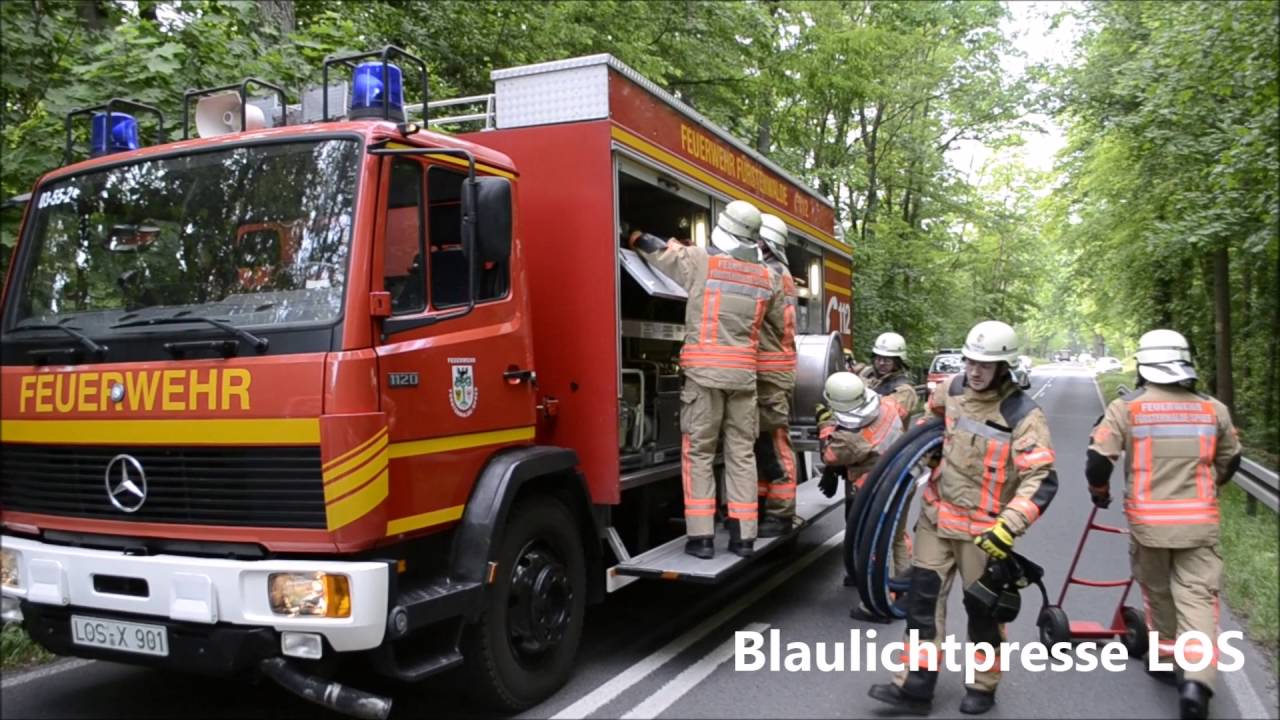 24 05 2016 L35 Bad Saarow Transporter kollidiert mit Linienbus  13 Verletzte
