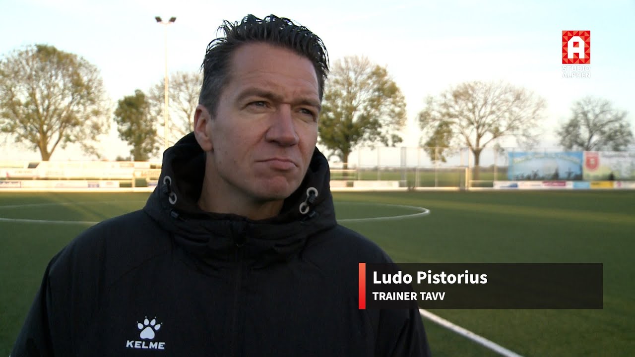 Interview met TAVV-trainer Ludo Pistorius na afloop Aarlanderveen - TAVV (2 november 2024)