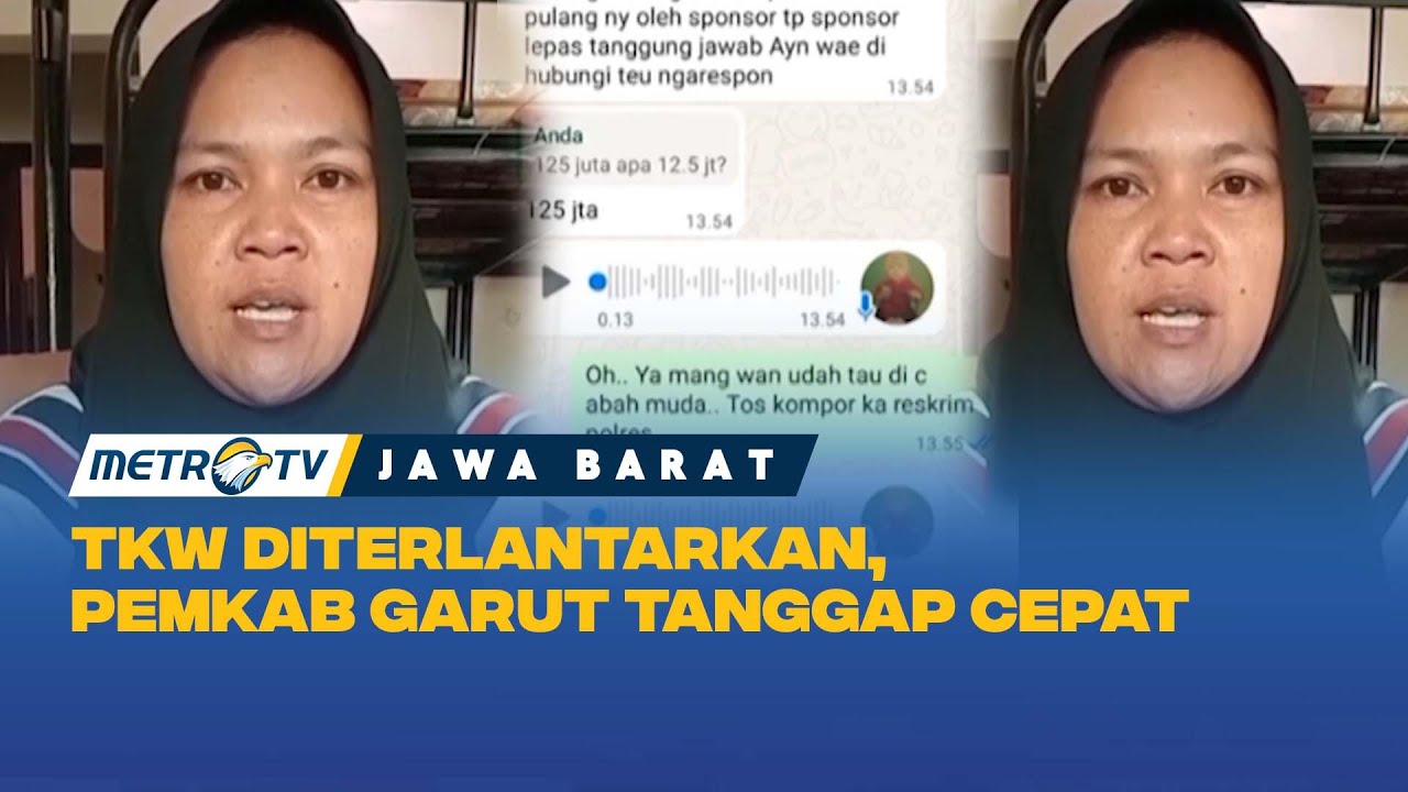 TKW Asal Garut Terlantar di Arab Saudi