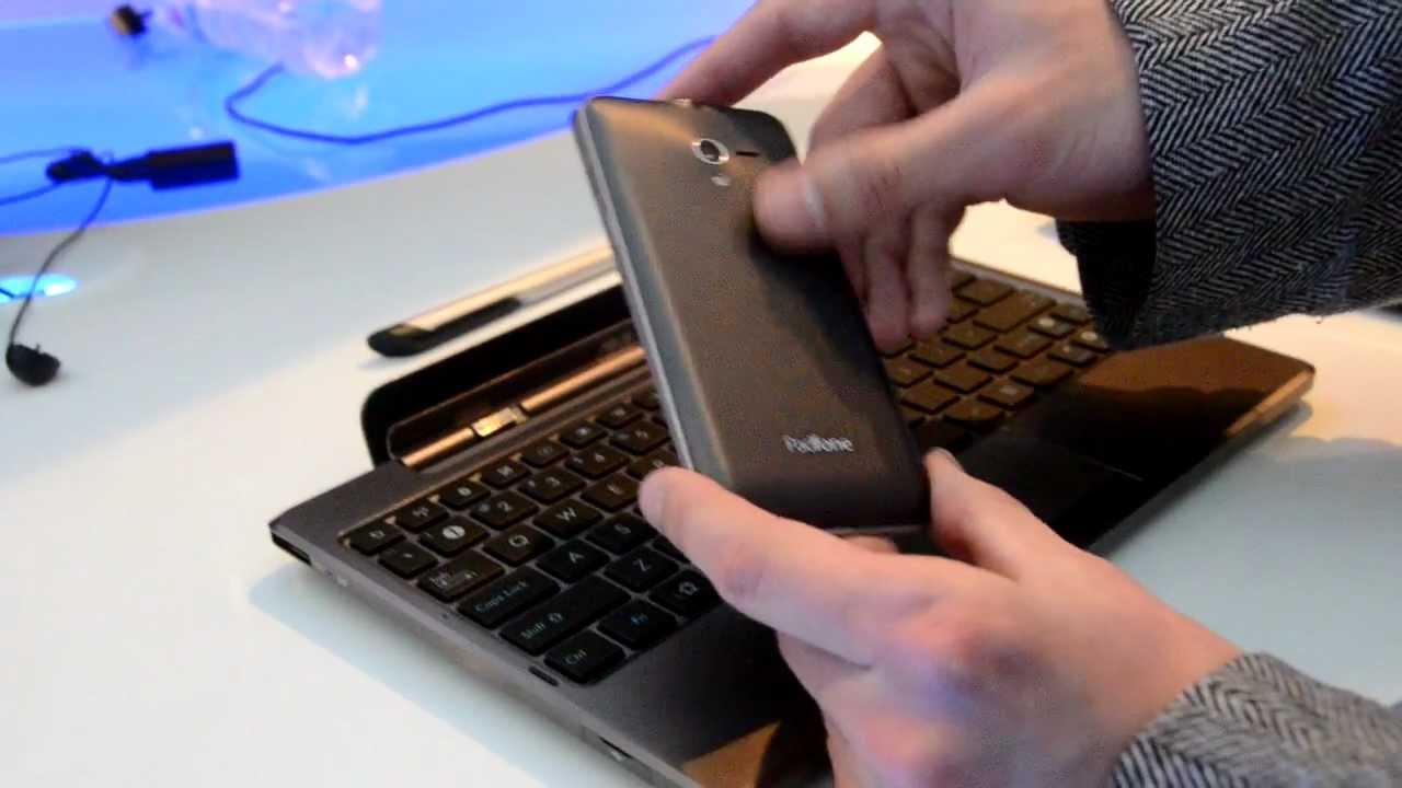 Превью гибридного смартфона Asus Padfone от Droider.ru [MWC 2012]
