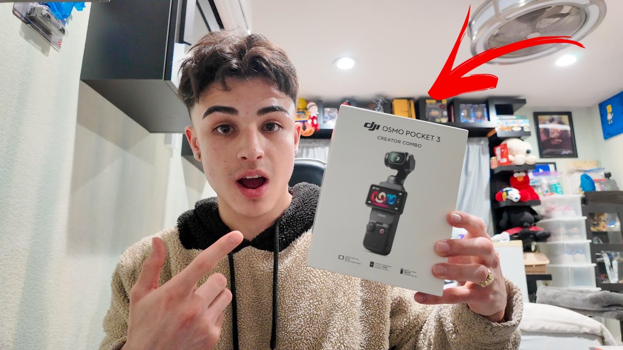 Я купил новую камеру (DJI Osmo Pocket 3).