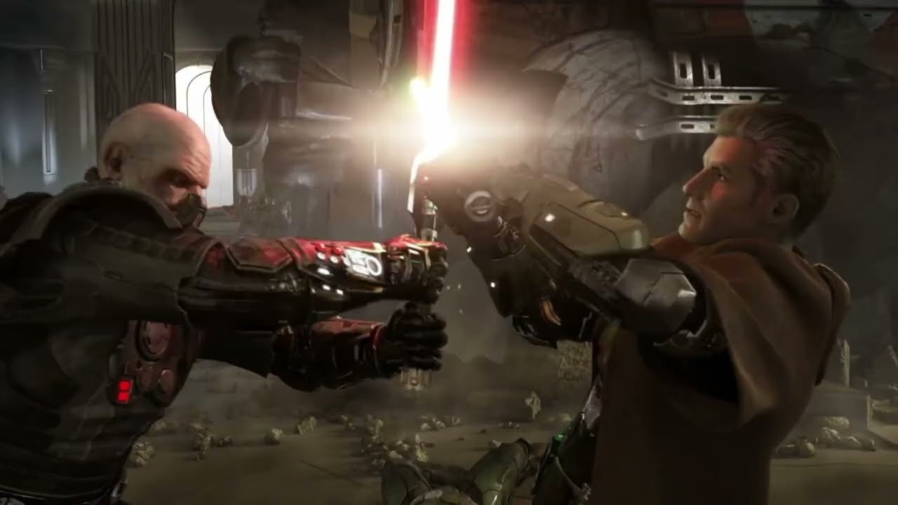 Darth Malgus vs Jedi Master Ven Zallow (Star Wars: The Old Republic: Deceived) (+ Deceived Trailer)