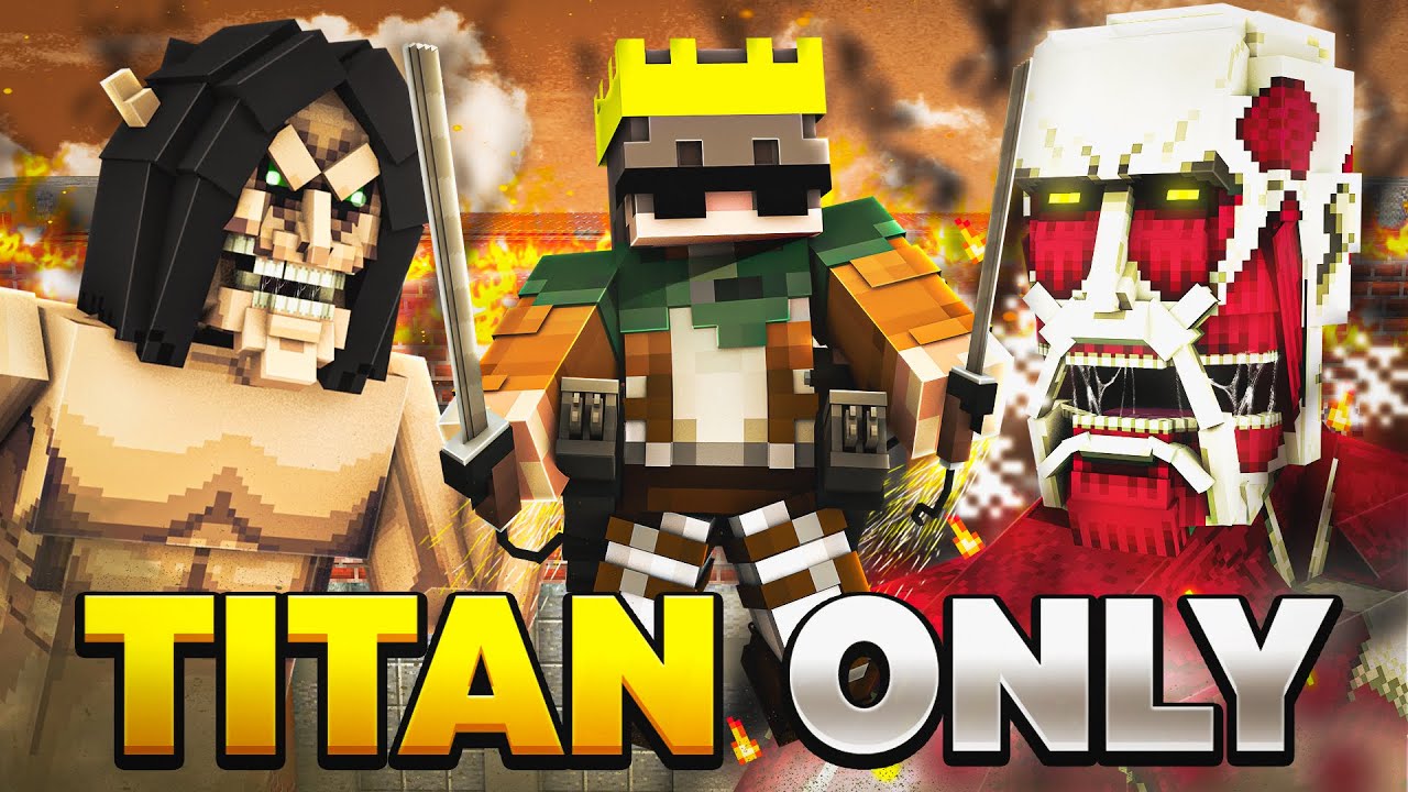 How I Got BANNED on 'TITAN ONLY' Minecraft Server!