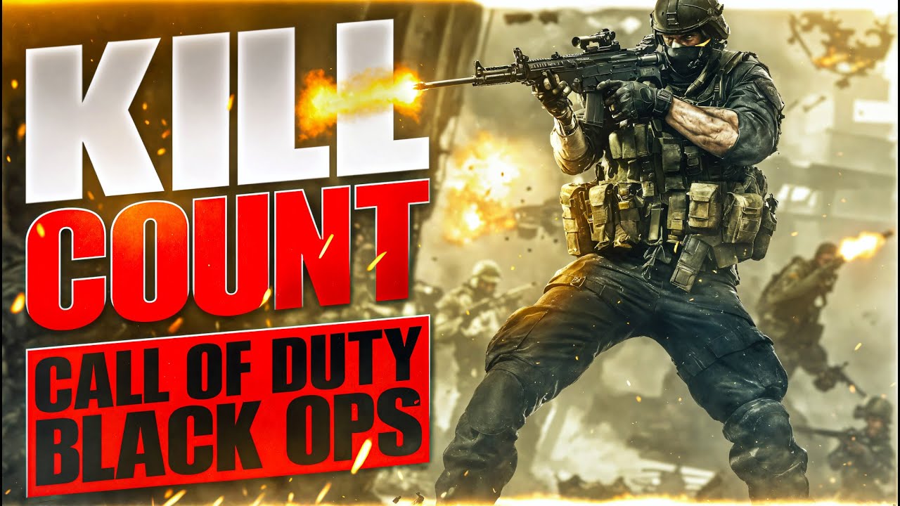 Call Of Duty: Black Ops (2010) Kill Count