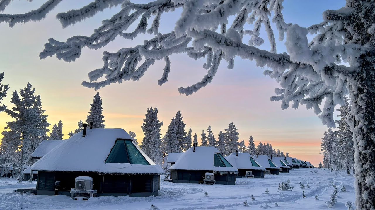 NEW UPLOAD - 7 Nights Stay at Northern Lights Village Saariselka Finland in November 2025.