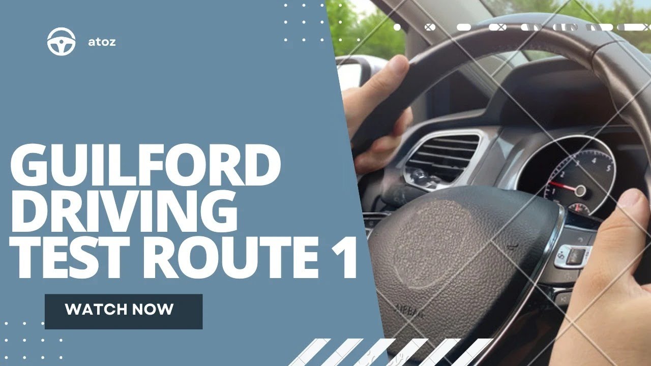 Guildford Driving Test Route 1