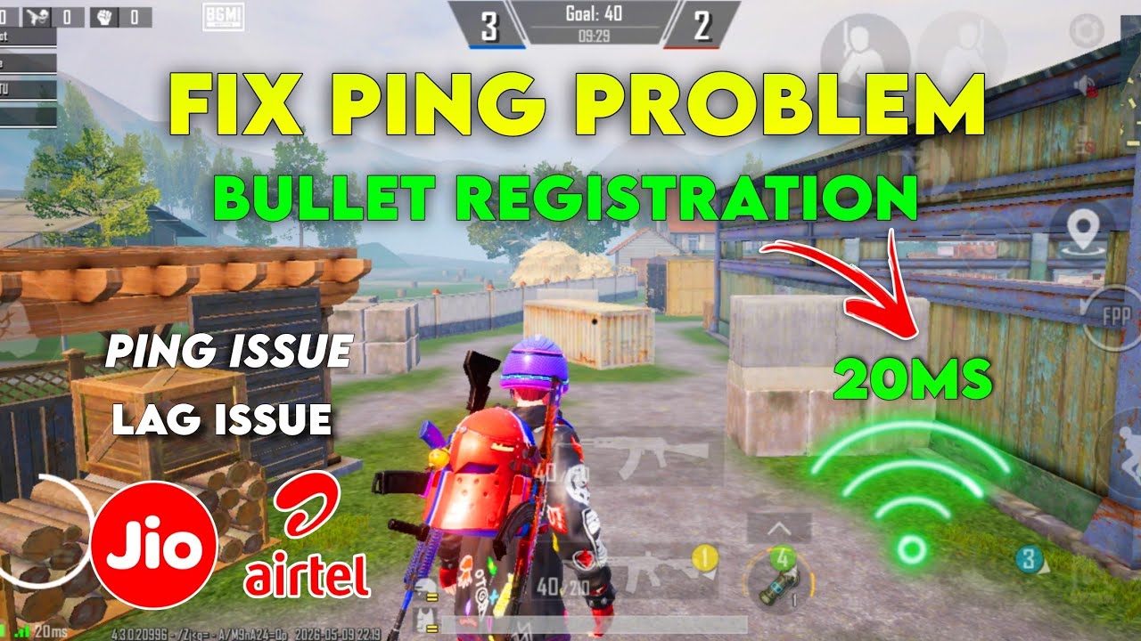  How to Fix Lag and High Ping (Guide) BGMI 4.3 UPDATE