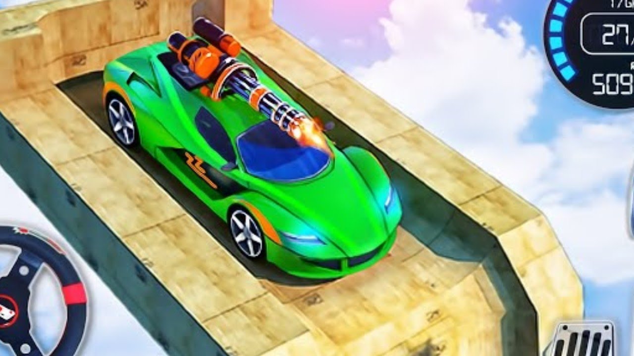 Impossible Car Stunts Driving - Sport Car Racing Simulator 2021 - Android GamePlay