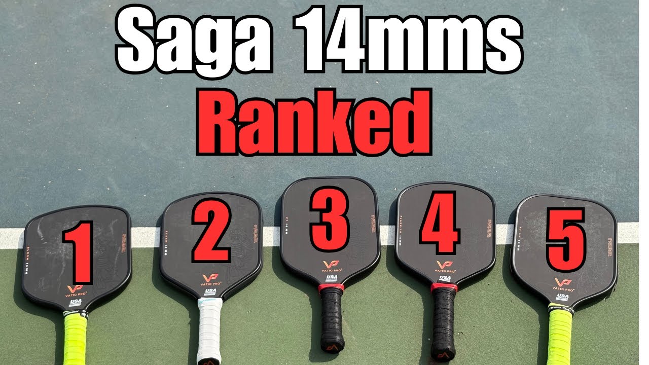 Обзор серии лопастей Vatic Pro Saga 14 мм: рейтинг от лучшего к худшему!