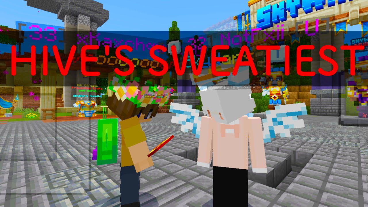 Playing Hive’s SWEATIEST GAME (Again) | Skywars Commentary