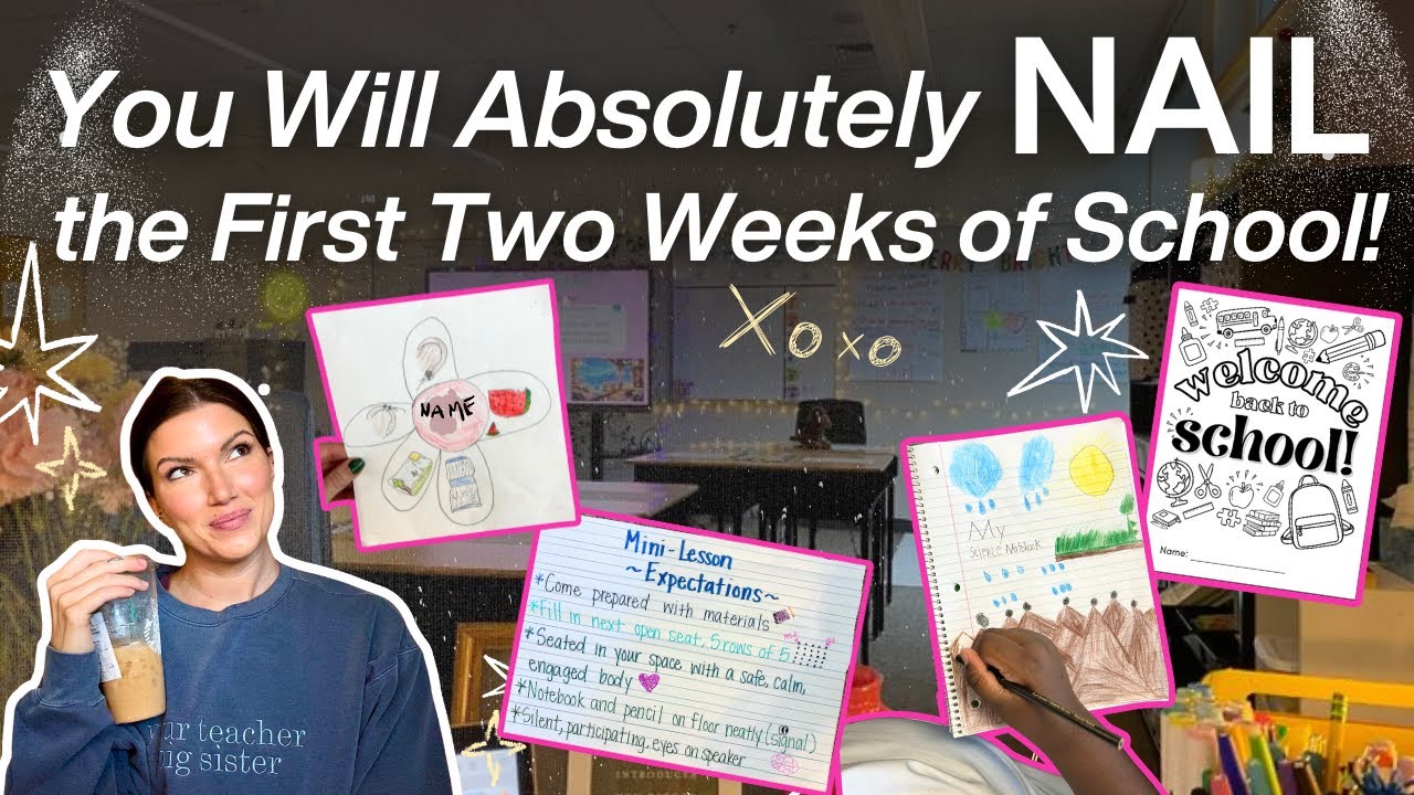 Your Plan for the First Two Weeks of School When You Want a Peaceful, Vibey-y, Effective Classroom!