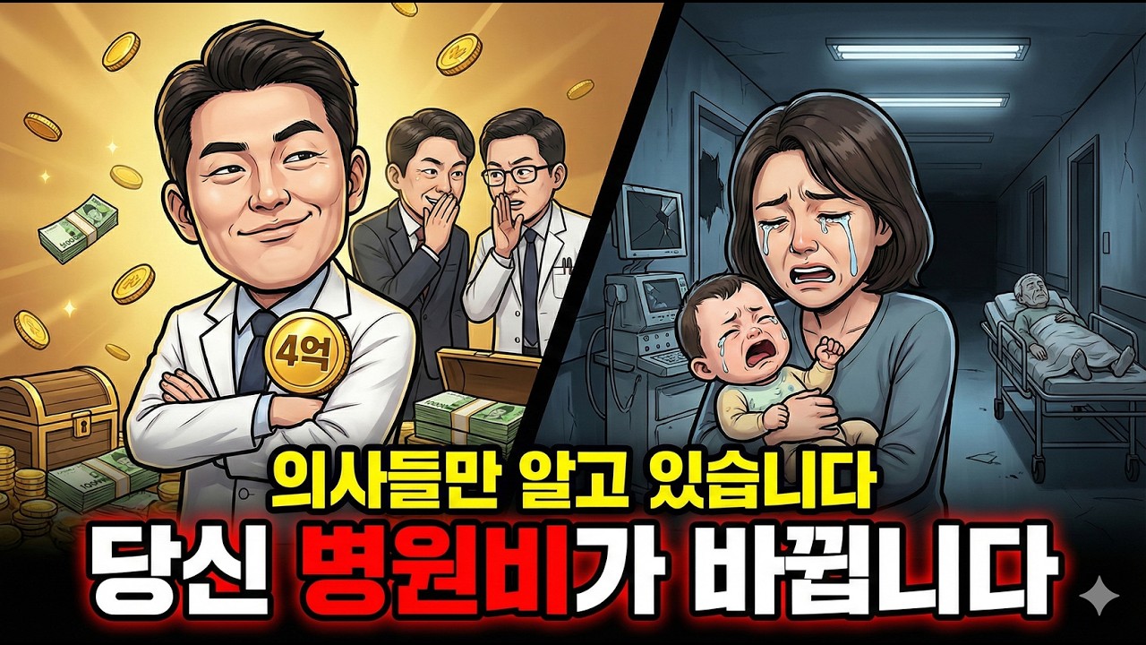 연봉 4억 의사들이 3,342명 증원을 목숨 걸고 막는 '진짜 이유