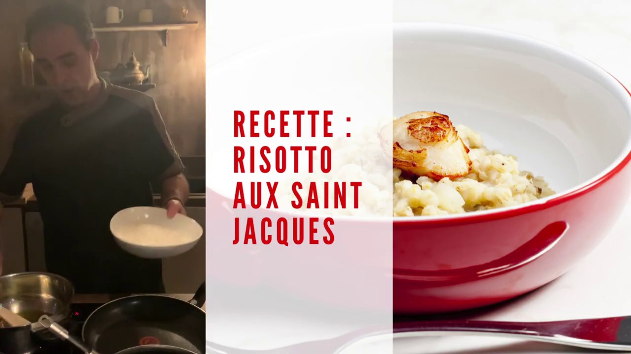 Recette : Risotto aux Saint Jacques