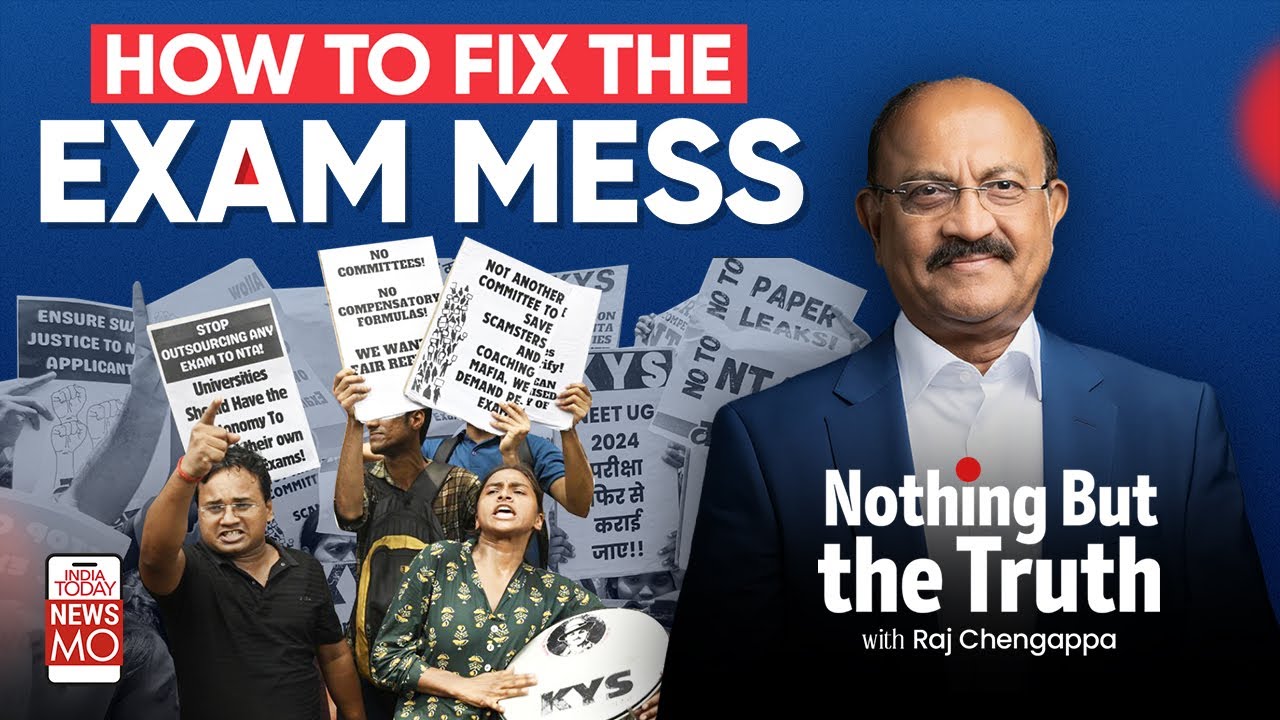 LIVE | NEET Exam Mess: How To Reform National Testing Agency & Make Entrance Examinations Foolproof