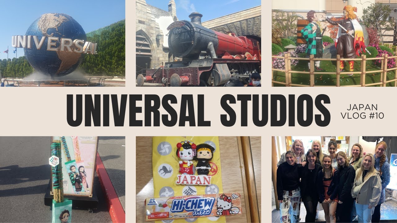 Universal Studios | Japan Vlog #10