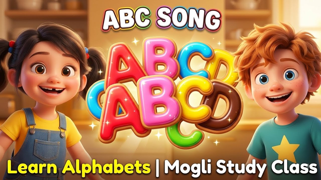 ABC Song | ABC Song For Children | Mogli Study Class Nursery Rhymes & Kids Songs