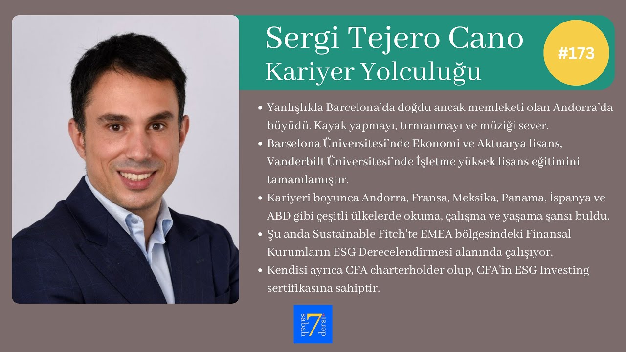 Sergi Tejero Cano's Career Journey