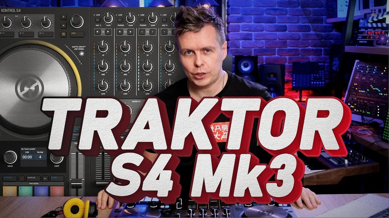 TRAKTOR S4 MK3 обзор Dj контроллера от Native Instruments