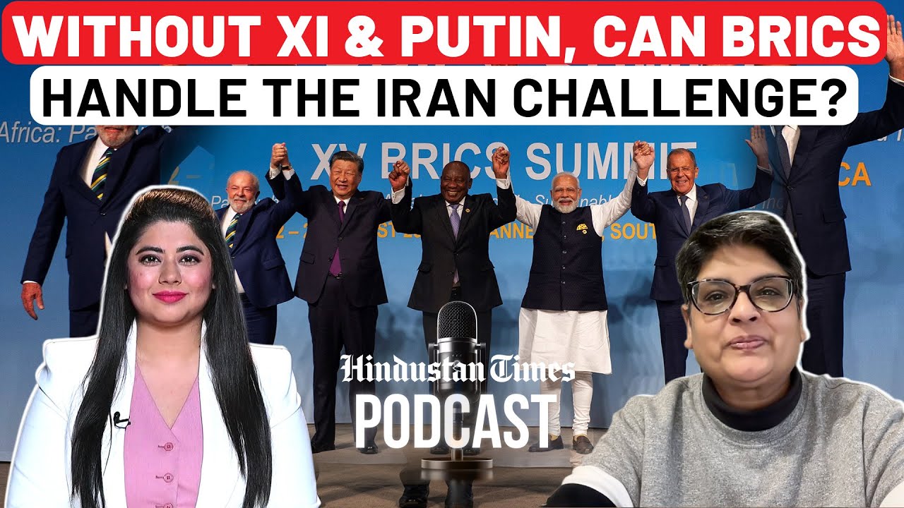 With Xi & Putin Missing, Can BRICS Handle Iran & Trump Storm? Door Opens for New Delhi’s Big Play
