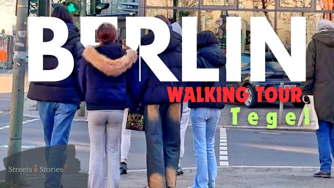 Berlin Tegel Walking Tour | Exploring the Streets & Hidden Gems in 4K