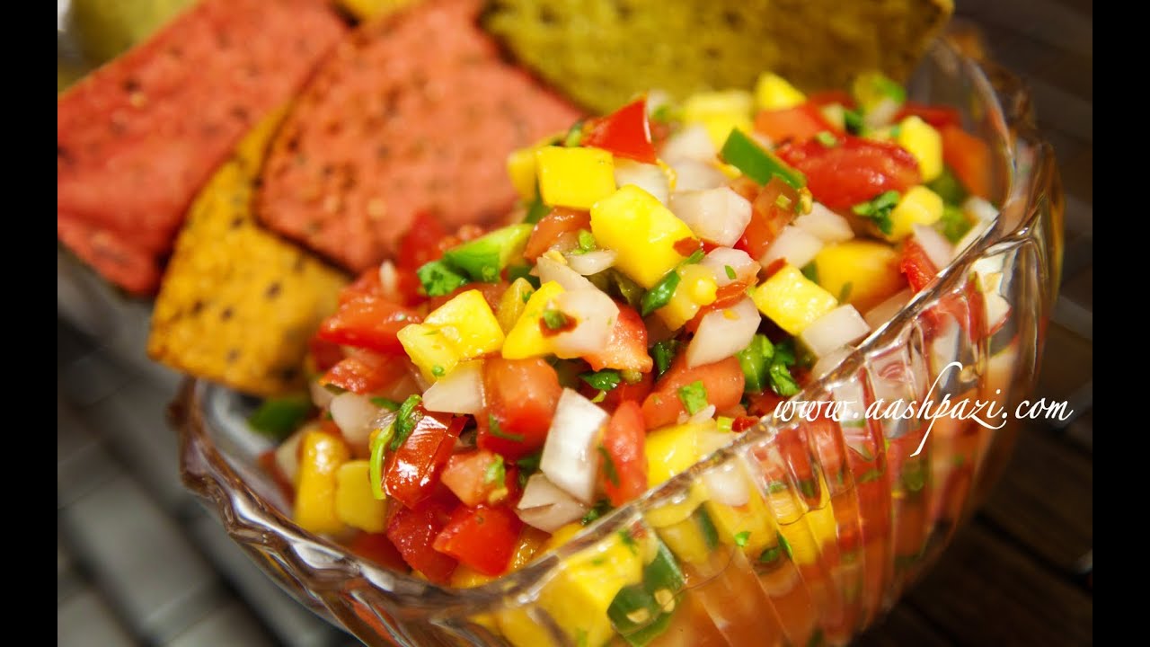 Mango & Peach Salsa Recipe (Homemade)