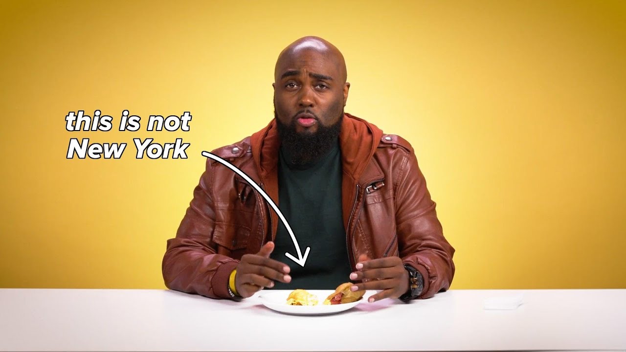 New Yorkers Try Each Other's Bacon Egg and Cheese