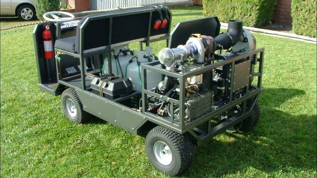 GRV-1 DIY Gas Turbine Vehicle