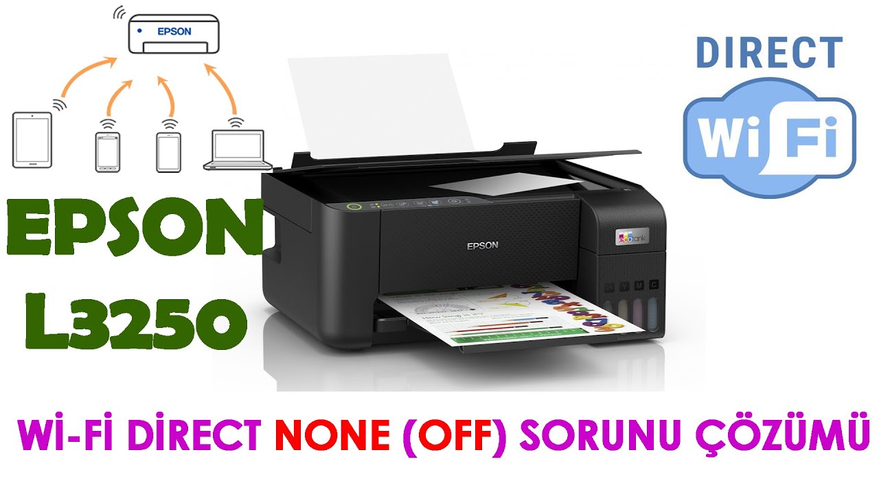 Epson yazıcılarda Wİ-Fi Direct none sorunu nasıl çözlür? Wifi direct off sorunu çözümü.
