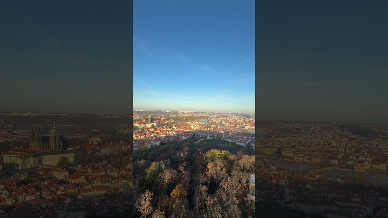 View from petrin tower 😍