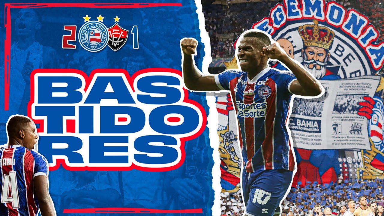 BAHIA 2 x 1 VITÓRIA - BASTIDORES - COPA DO NORDESTE (20/03/24)