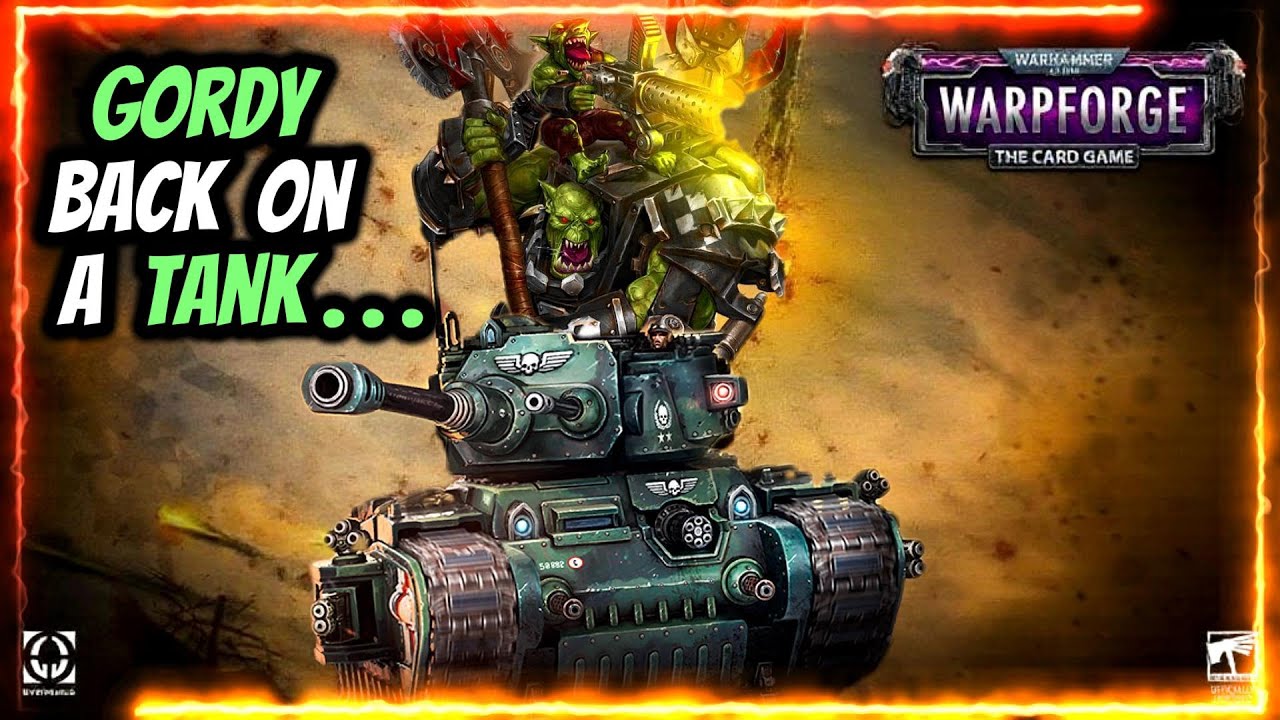 Ork: Warboss Gordrang Deck Warhammer 40,000 Warpforge
