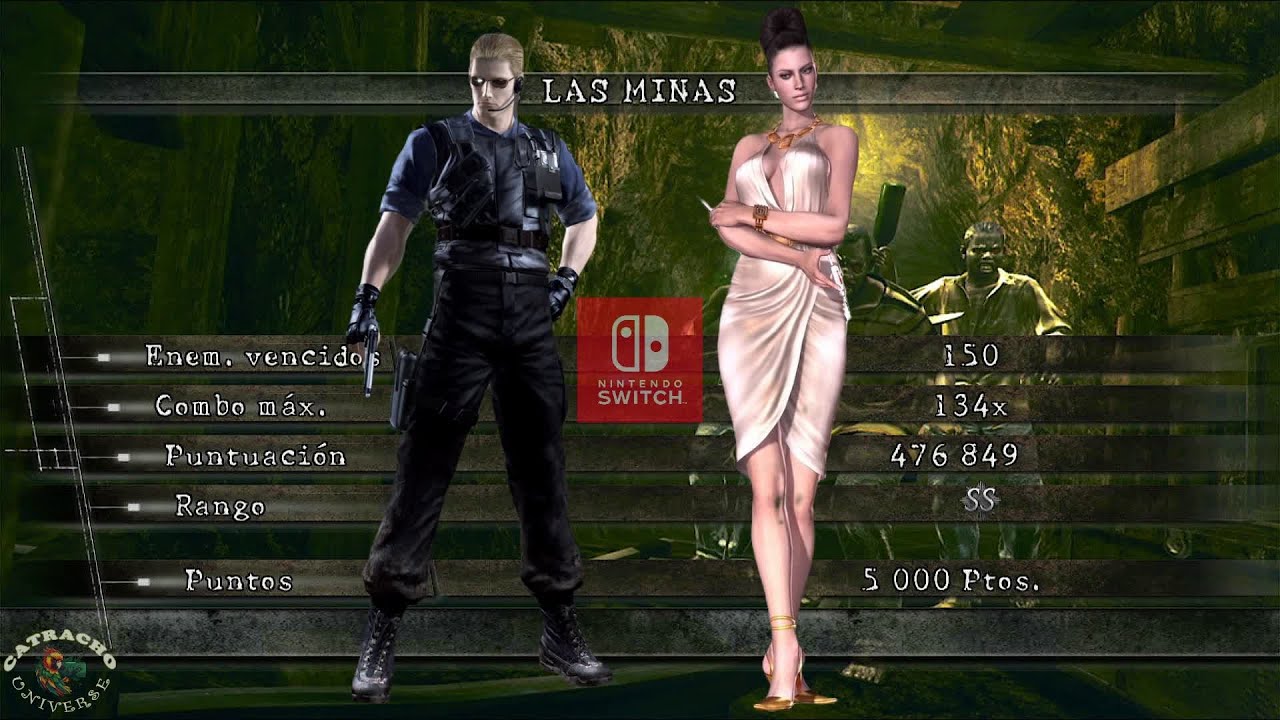 Las minas (476,849) | Excella Gionne (TRICELL) & Albert Wesker (S.T.A.R.S) | RE5 | NS