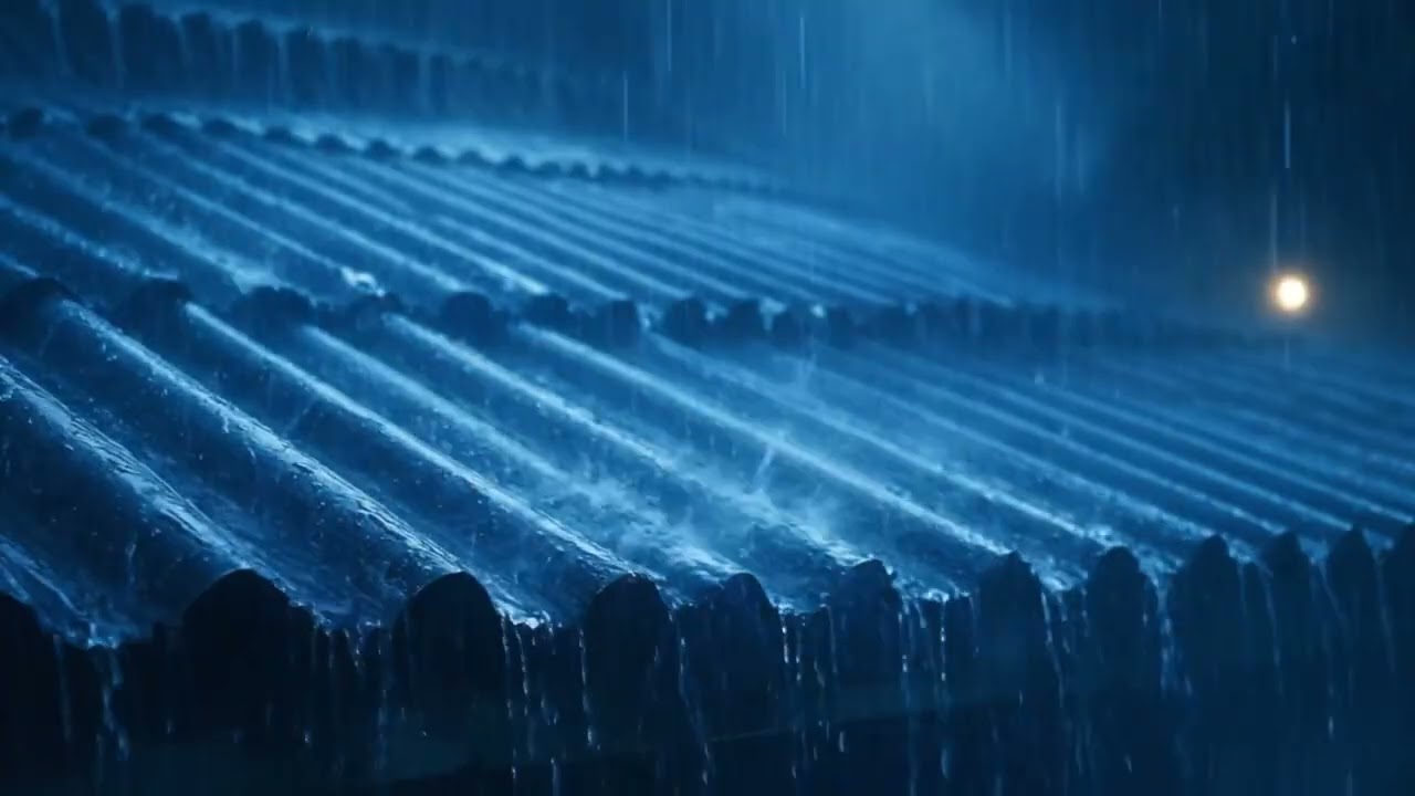 Quiet Forest Shelter with Steady Rain Sounds UHD