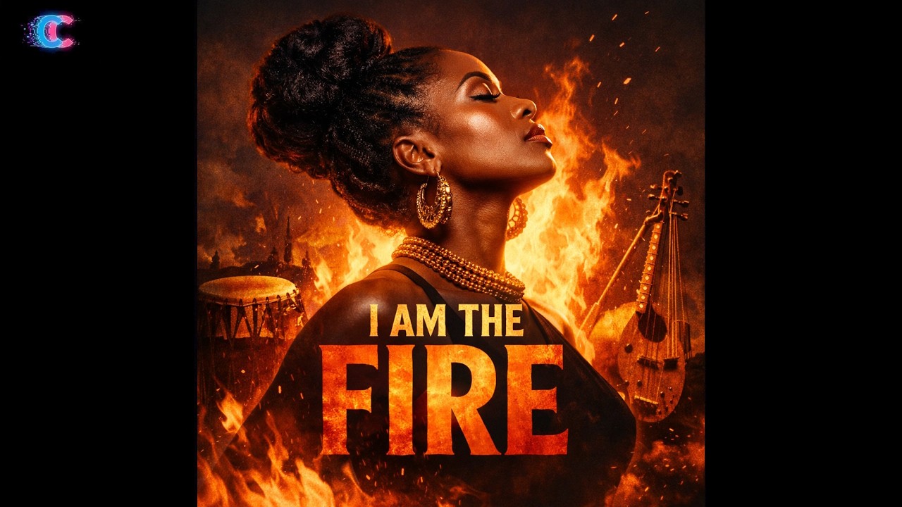 I Am the Fire (Lyric Video) (Afro-R&B, Afro-Soul)