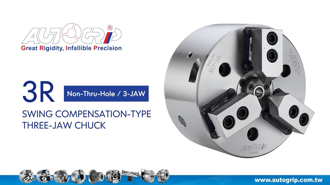 3R SWING COMPENSATION-TYPE THREE-JAW CHUCK