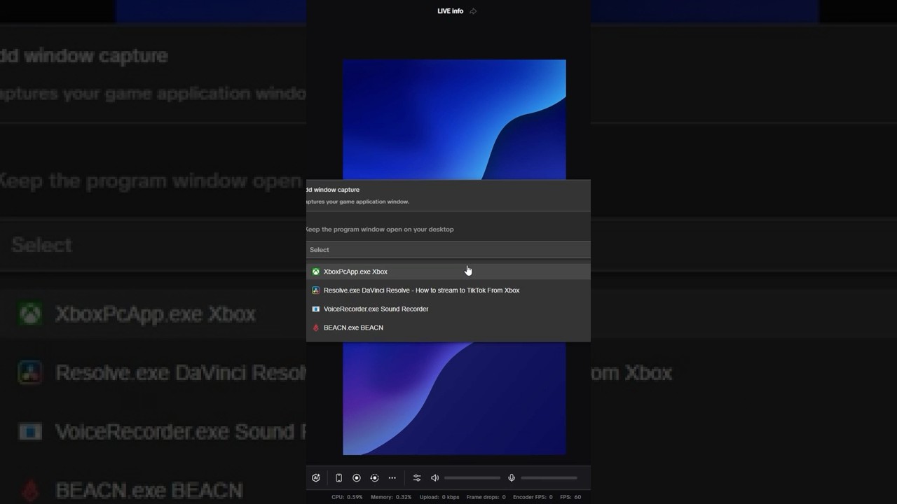 Как транслировать Xbox на TikTok