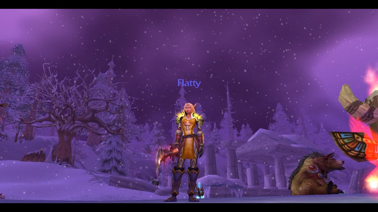 Flatty - TBC Ret Paladin. Duel 1x1