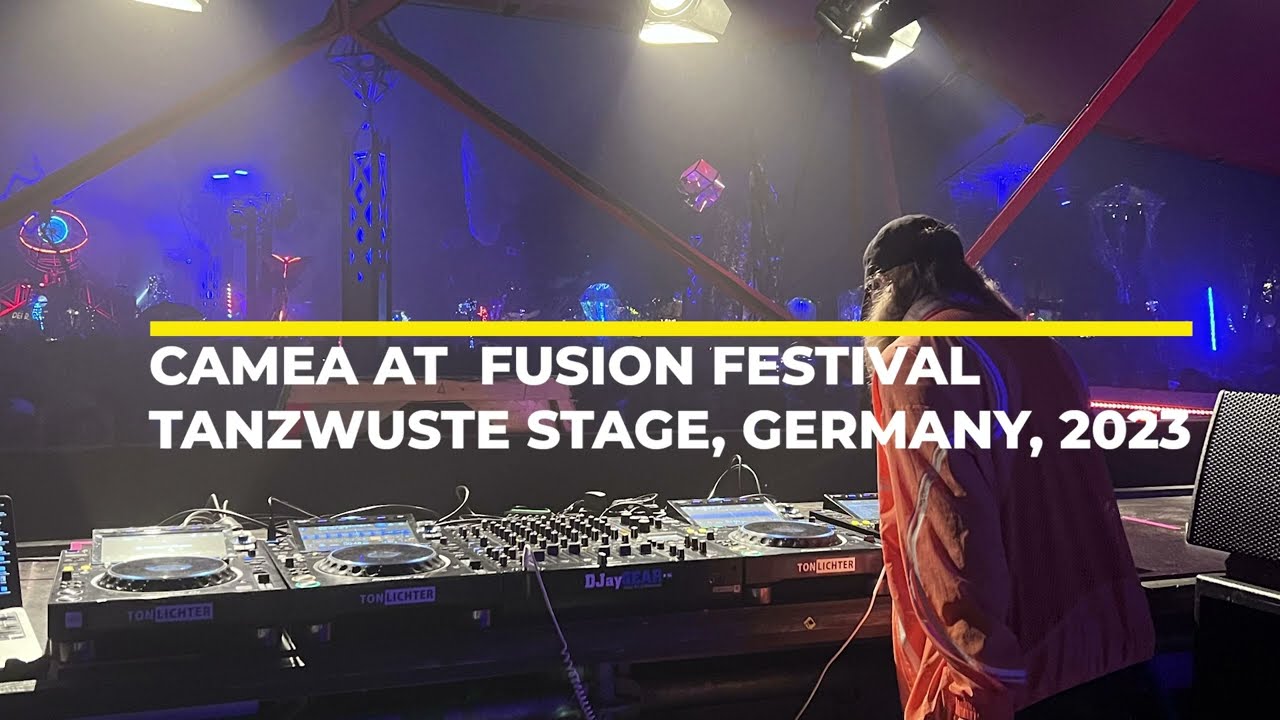 Camea Techno DJ Set at Fusion Festival, Tanzwüste Stage, Germany 2023