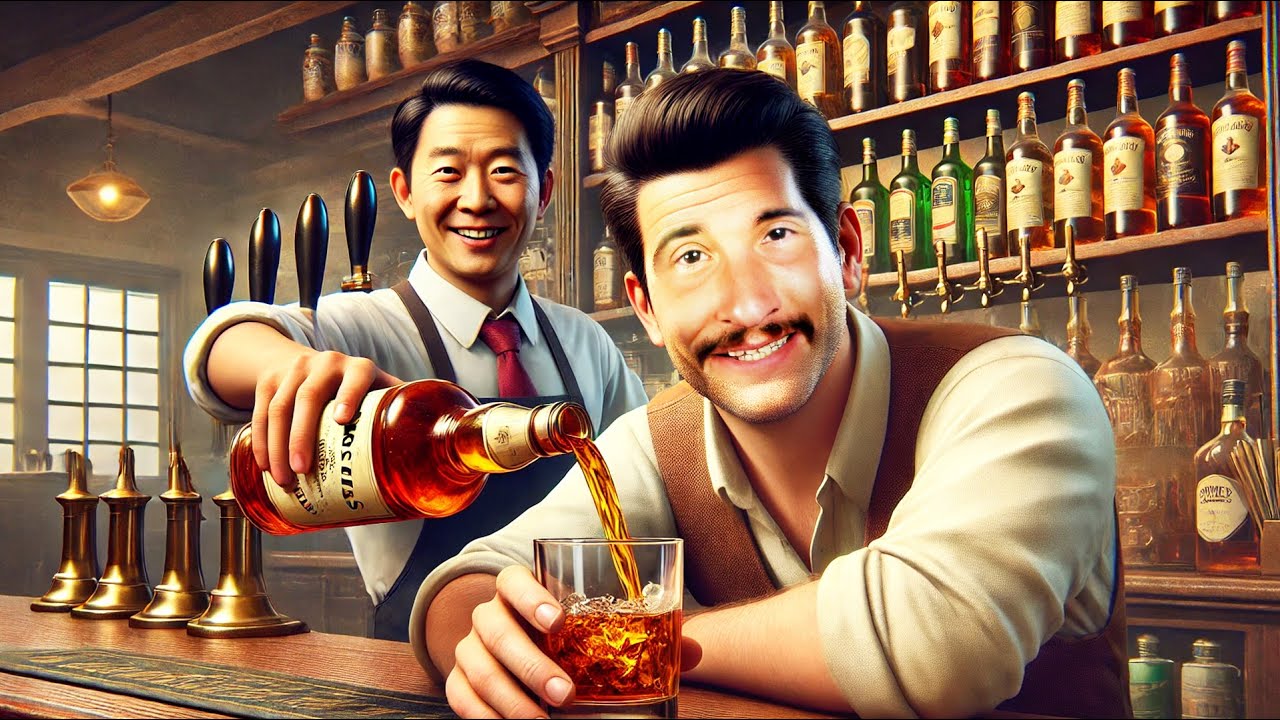 ZATRUDNIŁEM AZJATE ZDZICHA! (NIC NIE MÓWI ALE POLEWA!)| PUB SIM #3