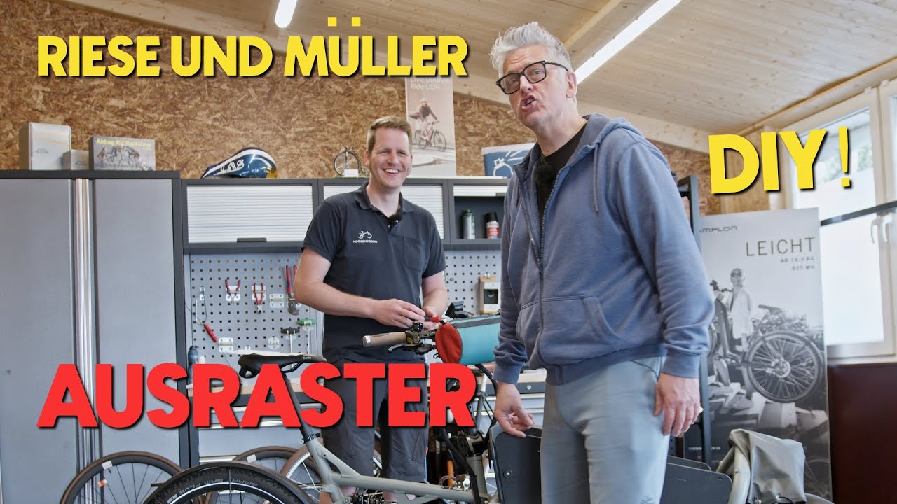 Transportabdeckung für das Riese und Müller Load 60 - Schrauben am Nerven-Limit!