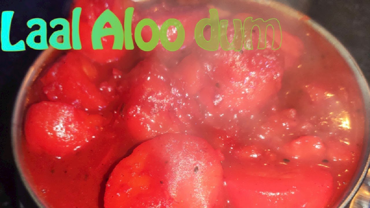 Laal Aloo dum recipe ^_^