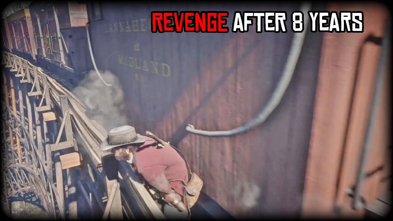 Train gets Revenge on John for destroying its Path in 1899 | Rdr2