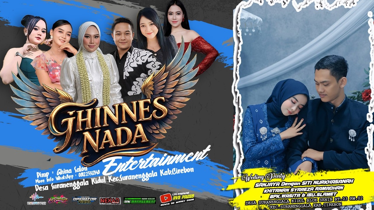 🔴GHINNES NADA ( Siang ) - SURANENGGALA KIDUL - SURANENGGALA - CIREBON -  SENIN, 30 MARET 2026