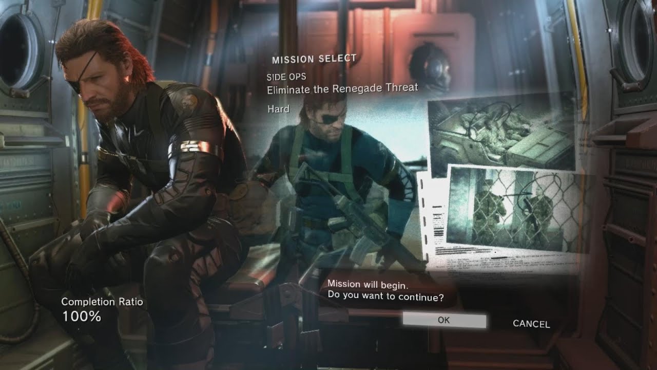 MGS V: GZ | (SIDE OPS: Eliminate the Renegade Threat) (Hard) (S-Rank)
