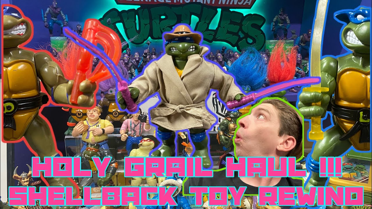 TMNT Holy Grail Toy Haul !!