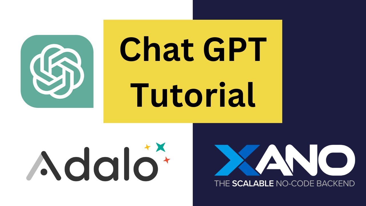 ChatGPT API with Xano and Adalo No-code app development