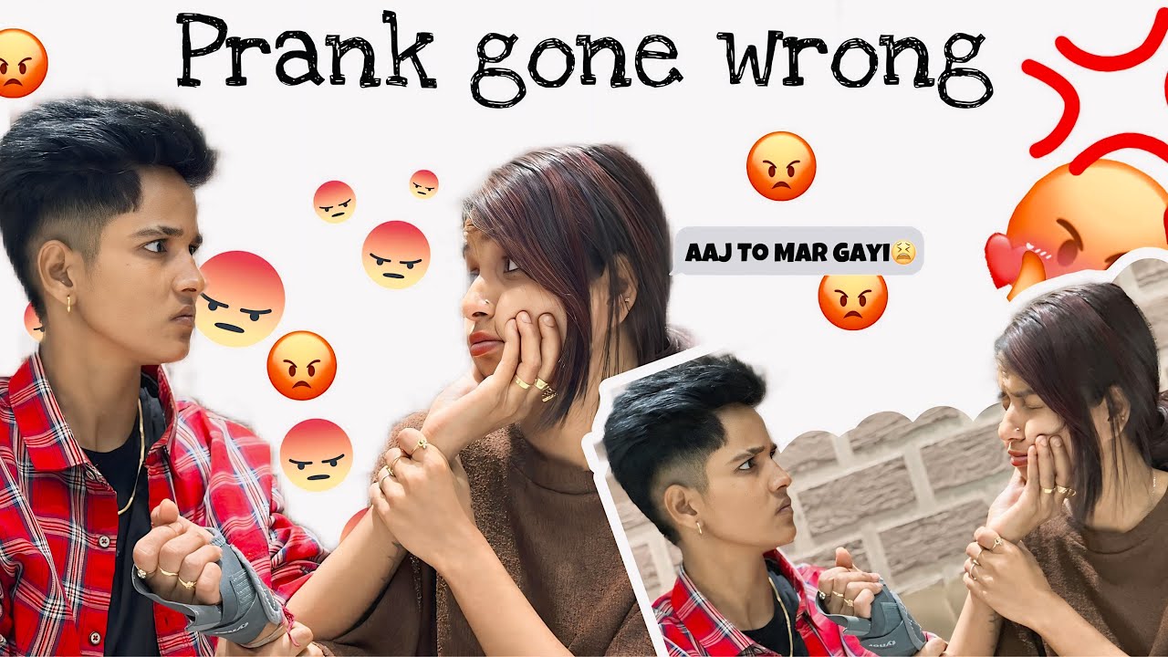 PRANK GONE WORNG 😡🥺 #rajjufam #love #sad #vlog #video #viralvideo #couplevolgs #viralshorts